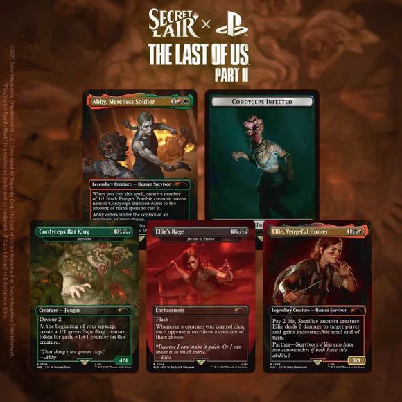 Magic the Gathering: Secret Lair Drop - The Last of Us Part III: Path of Retribution - Regular - INGLÉS