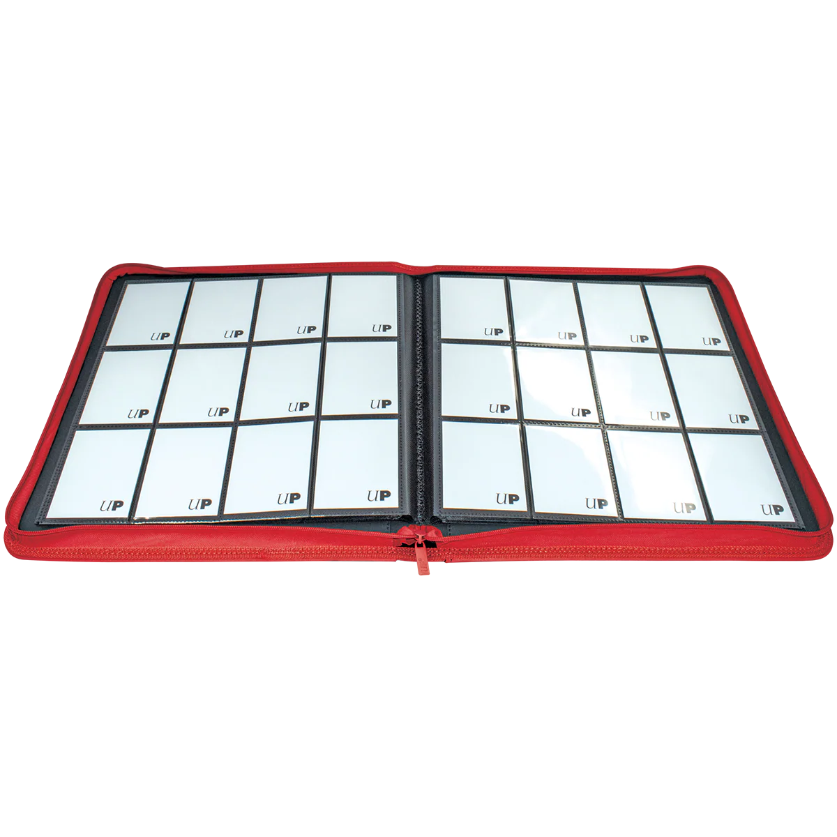 Ultra Pro: Vivid 12 Pocket Zippered PRO-Binder: Red