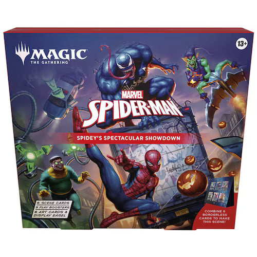 Magic the Gathering: Marvel's Spider-Man Scene Box DISPLAY - INGLÉS