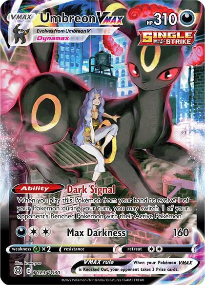 Umbreon VMAX - SWSH09: Brilliant Stars Trainer Gallery (SWSH09:TG) (ESPAÑOL)