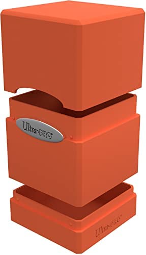 Ultra Pro: Classic Satin Tower Deck Box - Pumpkin Orange