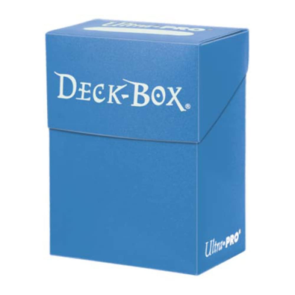 10x Ultra Pro: Deck Box - Light Blue 80ct