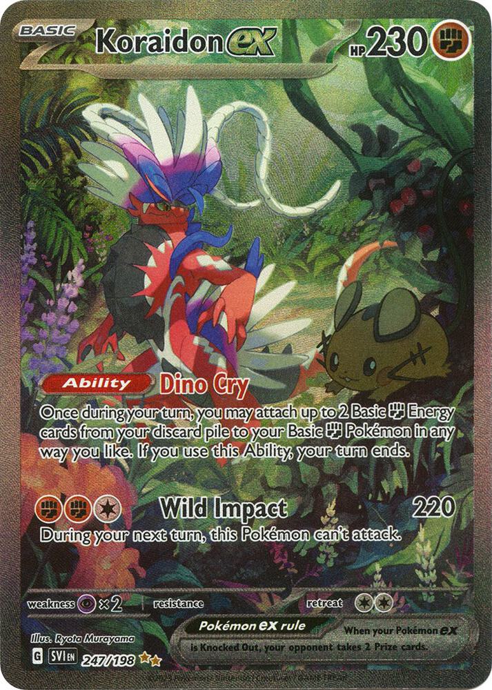 Koraidon ex - 247/198 - SV01: Scarlet & Violet Base Set (SVI) (ESPAÑOL)