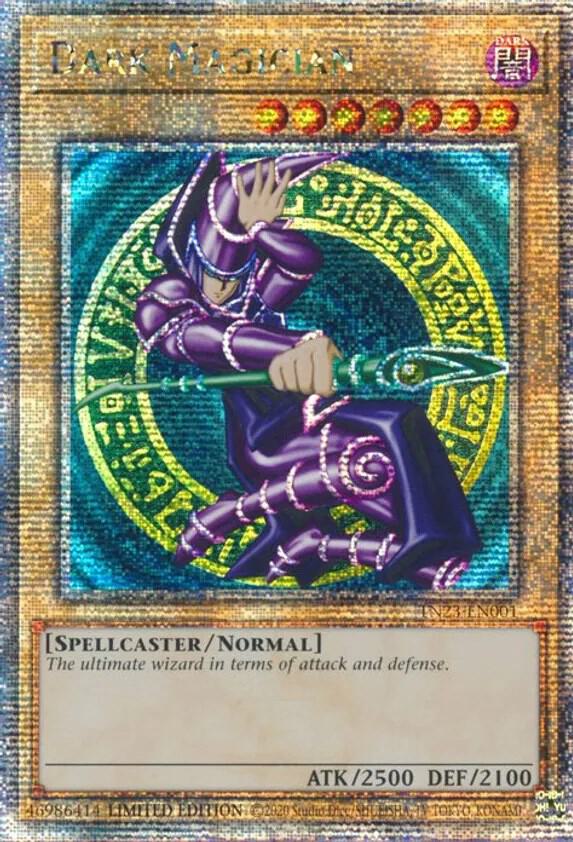 Dark Magician (Quarter Century Secret Rare) - 25th Anniversary Tin: Dueling Heroes (TN23)