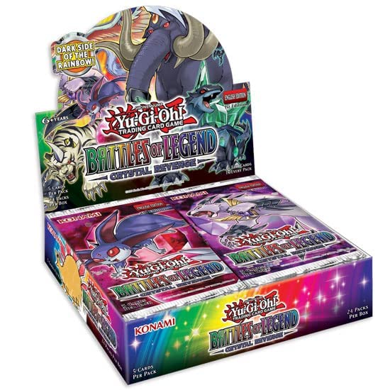 Yu-Gi-Oh! TCG Battles of Legend: Crystal Revenge Display – Inglés