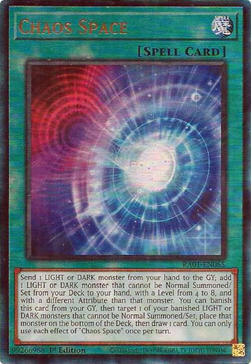 Chaos Space (PUR) - 25th Anniversary Rarity Collection (RA01)