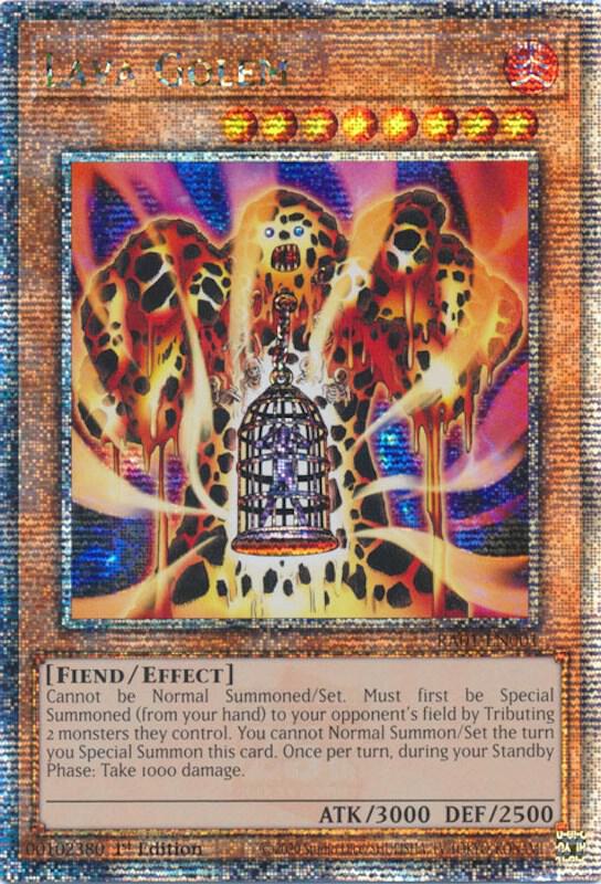 Lava Golem (Quarter Century Secret Rare) (Español)