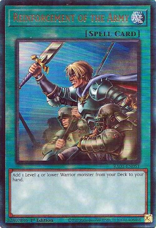 Reinforcement of the Army (PUR) - 25th Anniversary Rarity Collection (RA01)