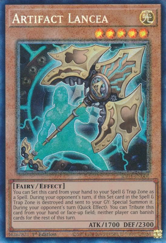 Artifact Lancea (PCR) - 25th Anniversary Rarity Collection (RA01)