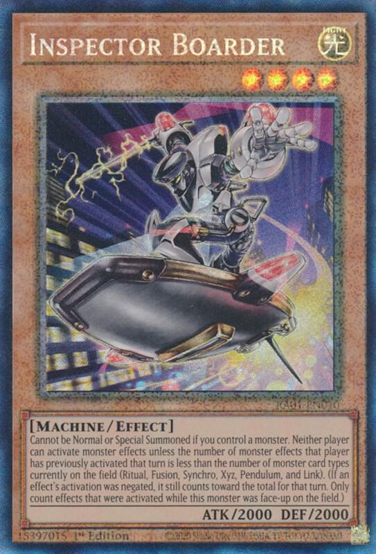 Inspector Boarder (PCR) - 25th Anniversary Rarity Collection (RA01)