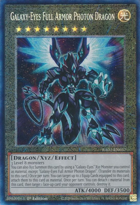 Galaxy-Eyes Full Armor Photon Dragon (PCR) - 25th Anniversary Rarity Collection (RA01)