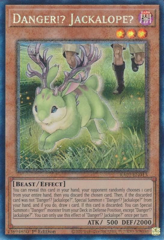 Danger!? Jackalope? (PCR) - 25th Anniversary Rarity Collection (RA01)