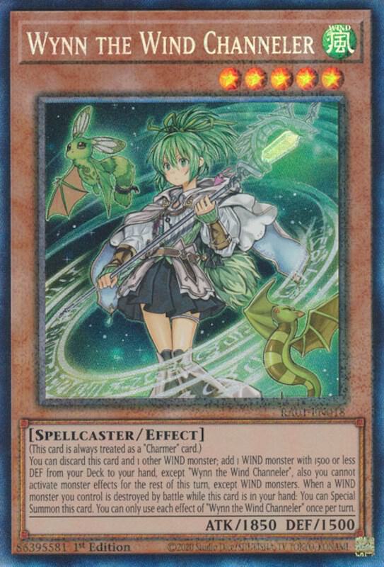 Wynn the Wind Channeler (PCR) - 25th Anniversary Rarity Collection (RA01)