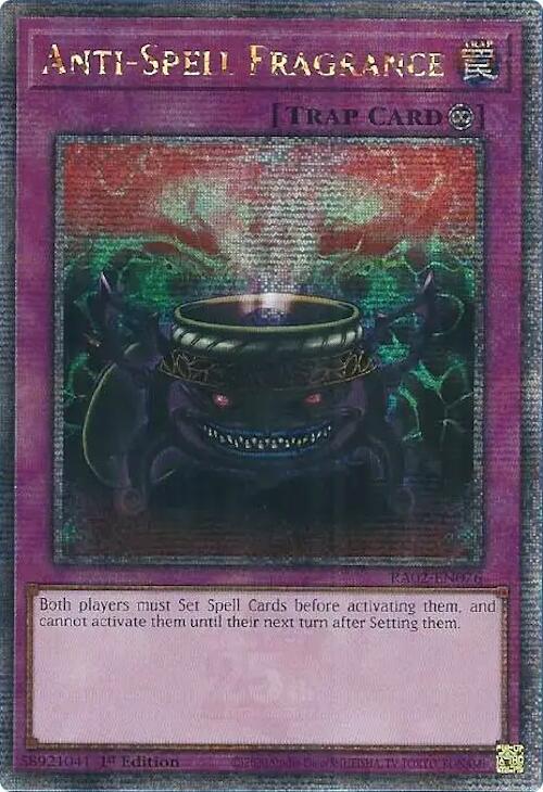 Anti-Spell Fragrance (Quarter Century Secret Rare) - 25th Anniversary Rarity Collection II (RA02)