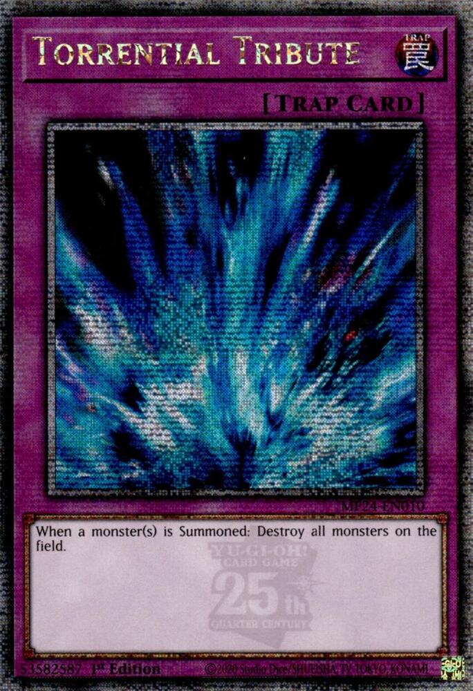 Torrential Tribute (Quarter Century Secret Rare) - 25th Anniversary Tin: Dueling Mirrors (MP24)