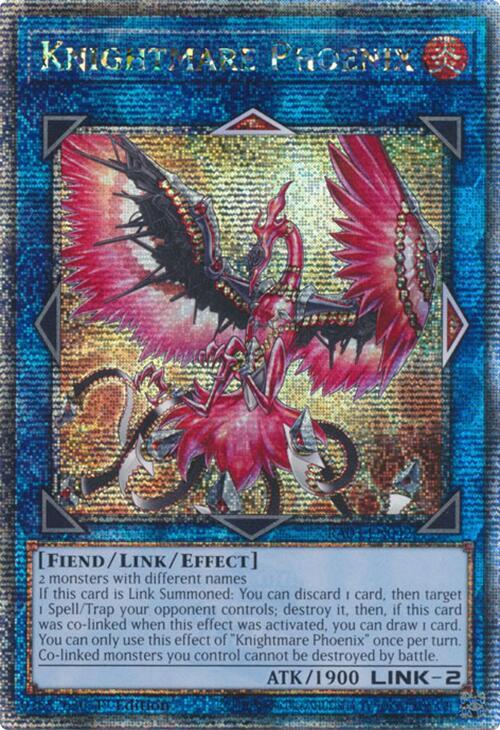 Knightmare Phoenix (Quarter Century Secret Rare) - Quarter Century Bonanza (RA03)