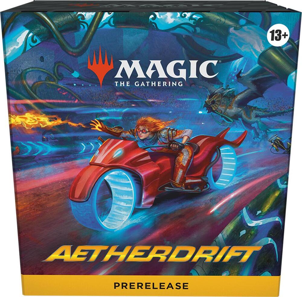 Magic the Gathering: Aetherdrift Prerelease Pack Case – Inglés