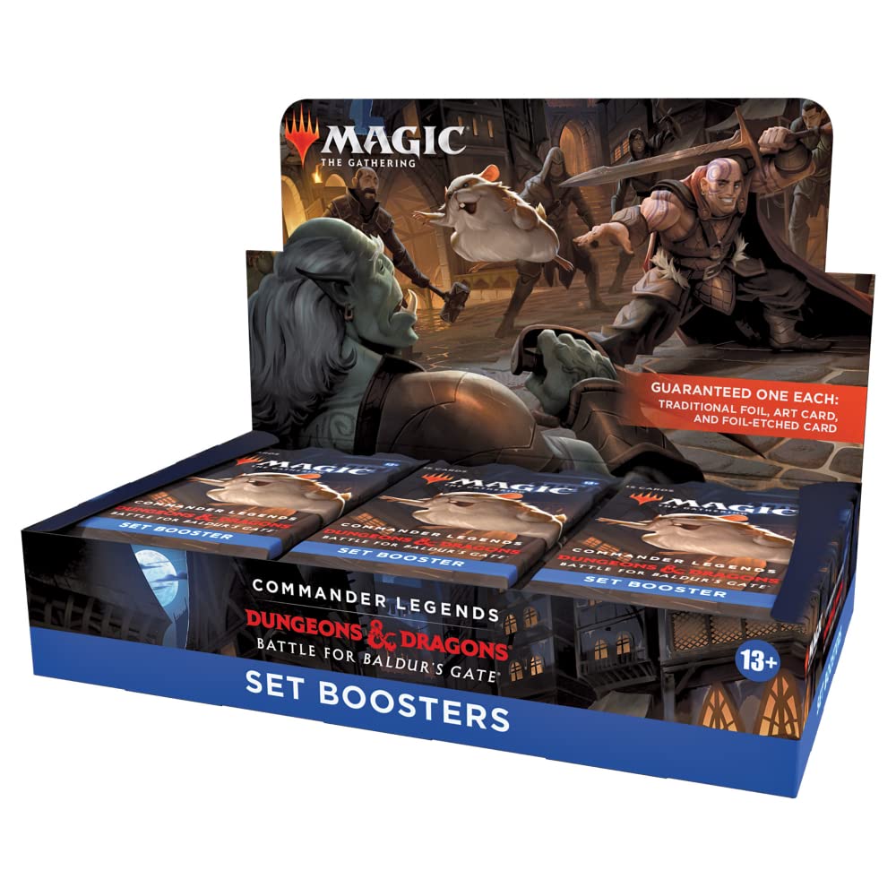 Magic the Gathering: Commander Legends: Battle for Baldur's Gate Set Booster DISPLAY - ESPAÑOL