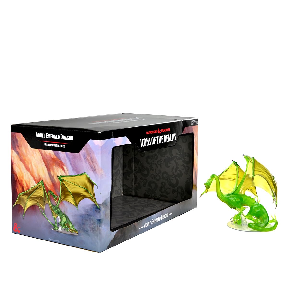 D&D Icons of the Realms: Adult Emerald Dragon