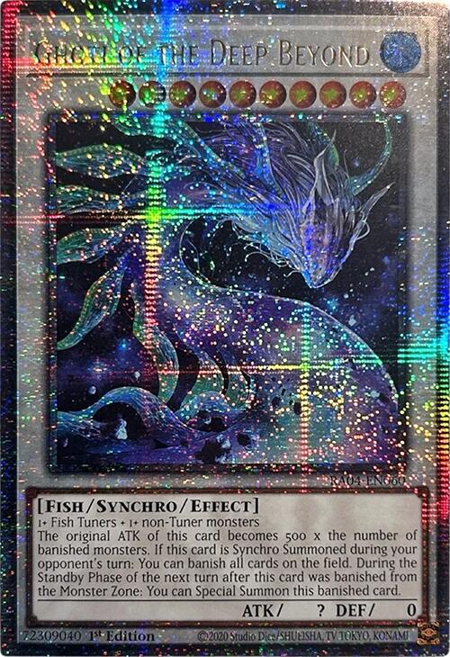 Ghoti of the Deep Beyond (Quarter Century Secret Rare) - Quarter Century Stampede (RA04)