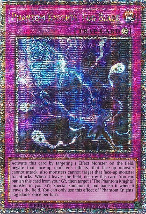 Phantom Knights' Fog Blade (Quarter Century Secret Rare) - Quarter Century Stampede (RA04)
