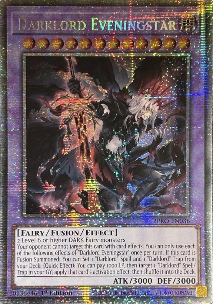 Darklord Eveningstar (Starlight Rare) - Burst Protocol (BPRO) (Español)