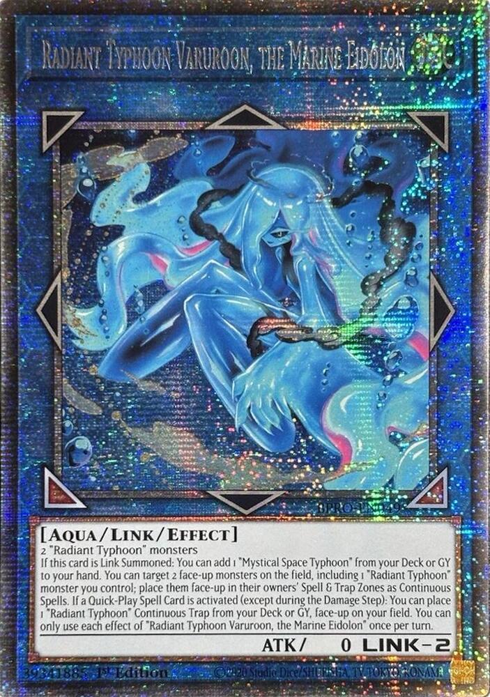 Radiant Typhoon Varuroon, the Marine Eidolon (Starlight Rare) - Burst Protocol (BPRO) (Español)