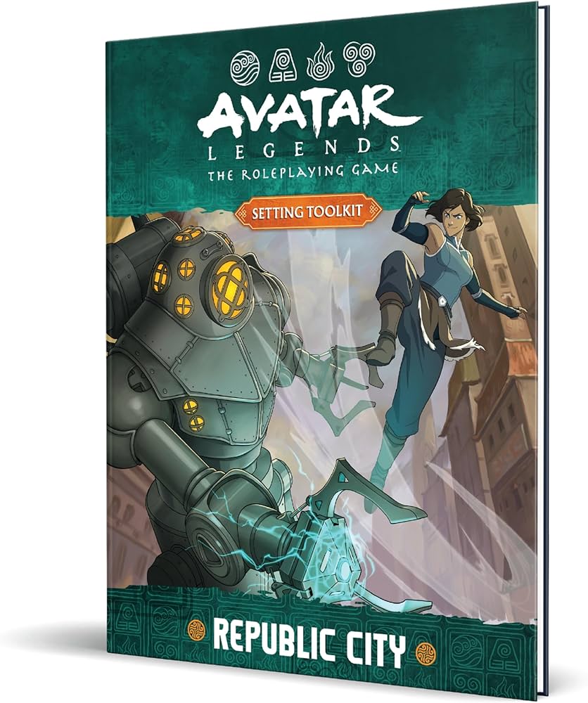 Avatar Legends The RPG Republic City - INGLÉS