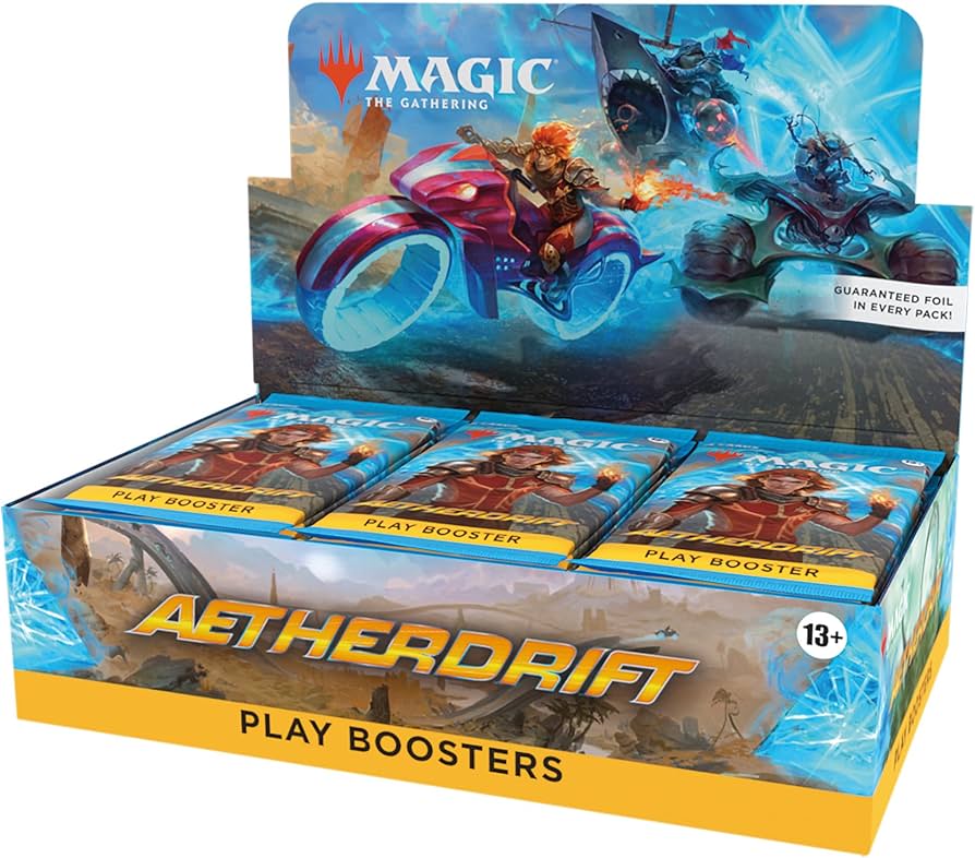 Magic the Gathering: Aetherdrift Collector’s Booster Display – Inglés