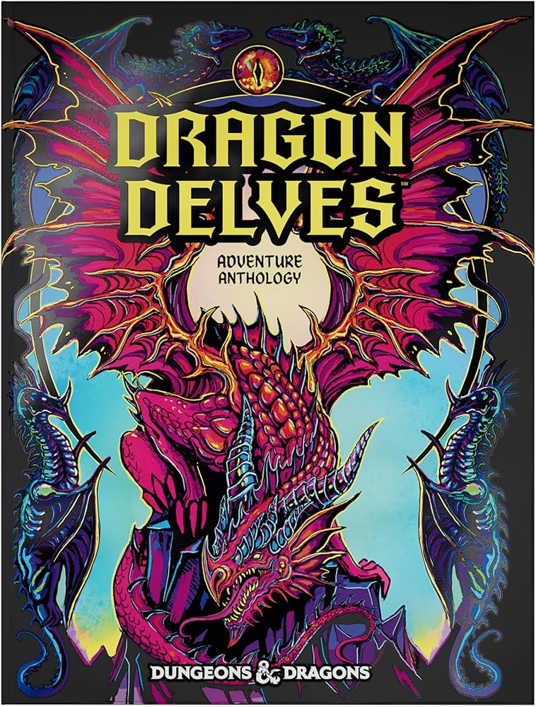D&D 5th Edition 2024: Dragon Delves Alt Cover - INGLÉS