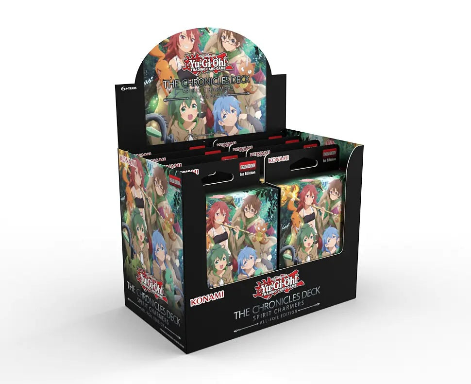 Yu-Gi-Oh! TCG The Chronicles Deck: Spirit Charmers Display – Inglés