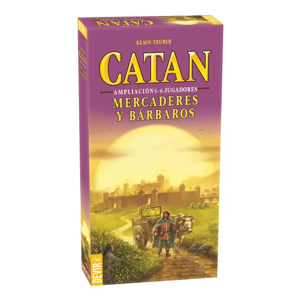 Catan Ampliación: Mercaderes y Bárbaros 5-6 Jugadores - ESPAÑOL