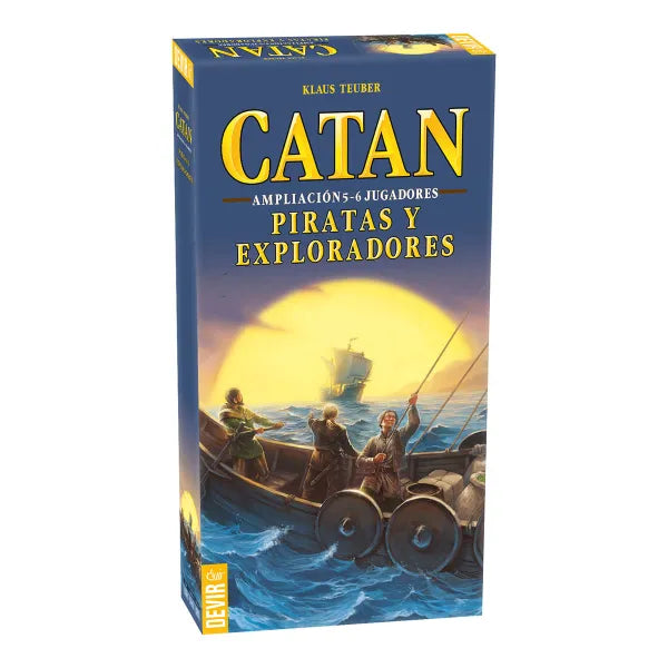 Catan Ampliación: Piratas y Exploradores 5-6 Jugadores - ESPAÑOL