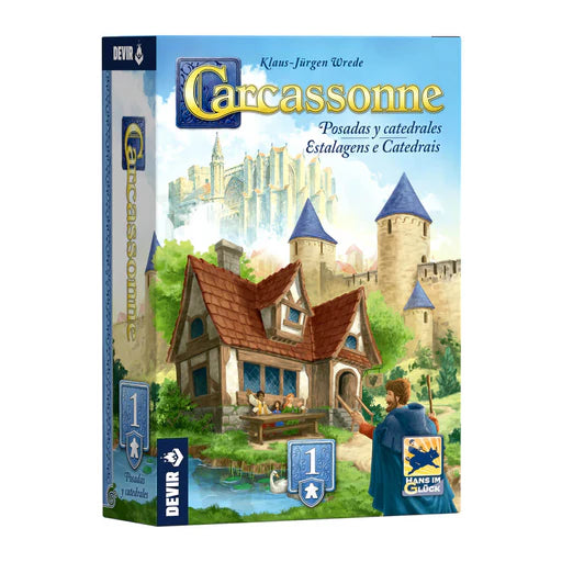 Carcassonne Expansión 1: Posadas y Catedrales (Tercera Edición) - ESPAÑOL