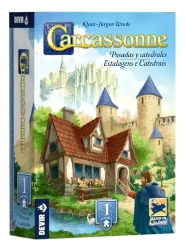 Carcassonne Expansión 1: Posadas y Catedrales (Tercera Edición) - ESPAÑOL