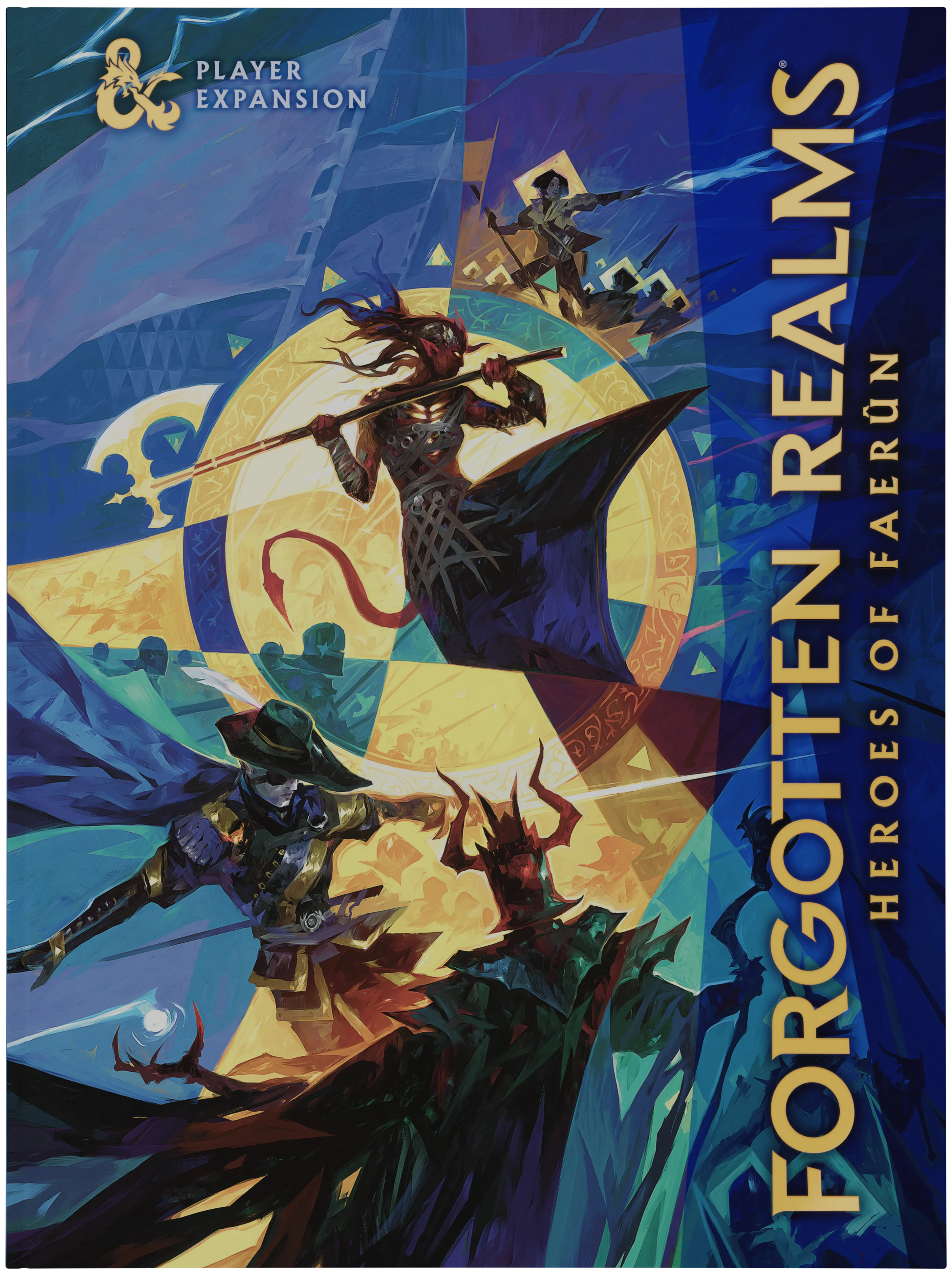 D&D 5th Edition Forgotten Realms: Heroes of Faerun (Player Expansion) edición Alternate Cover para coleccionistas.