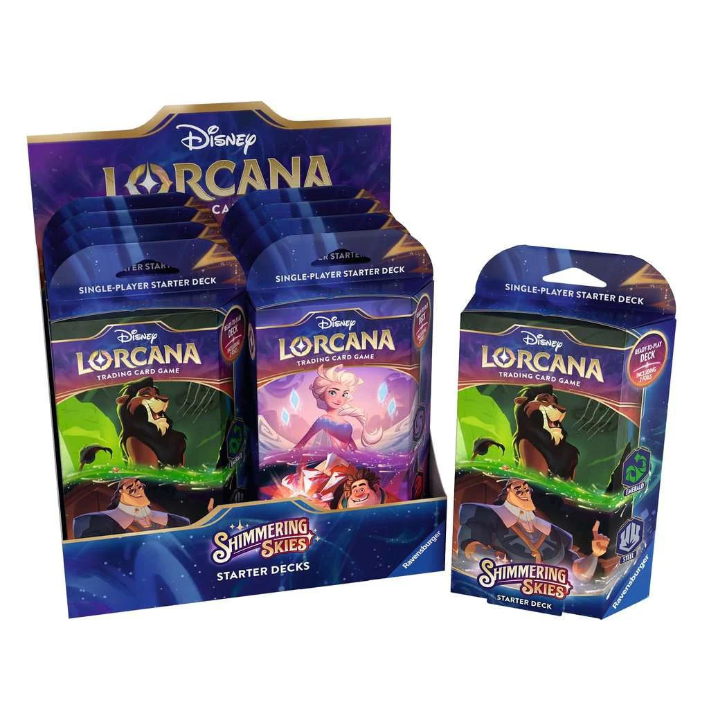 Lorcana: Set 5 - Shimmering Skies Starter DISPLAY - INGLÉS