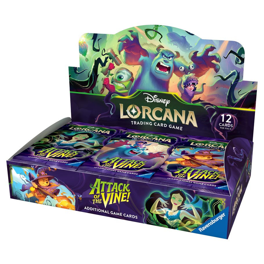 Lorcana: Set 13 - Attack of the Vine Booster DISPLAY - INGLÉS