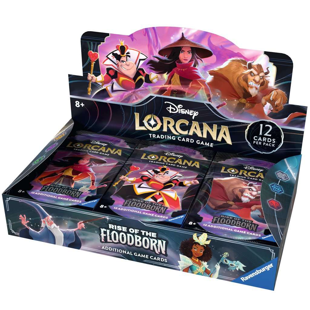 Lorcana: Set 2 – Rise of the Floodborn Booster Display – Inglés