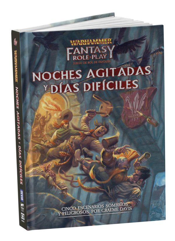 Warhammer Juego de Rol: Expansión - Noches Agitadas y Días Difíciles - ESPAÑOL