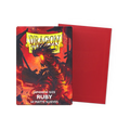 Dragonshield: 60ct Matte Sleeves - Japanese Size Ruby