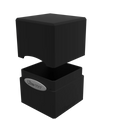 Ultra Pro: Classic Satin Cube Deck Box - Jet Black