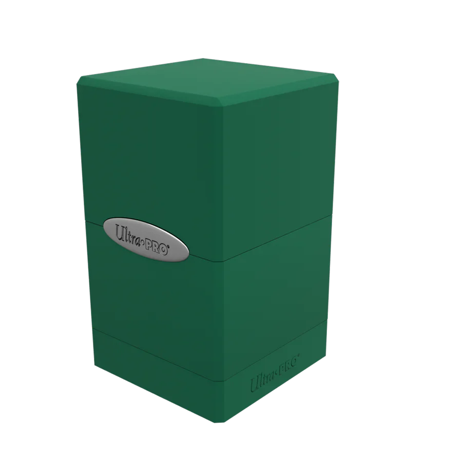 Ultra Pro: Classic Satin Tower Deck Box - Forest Green