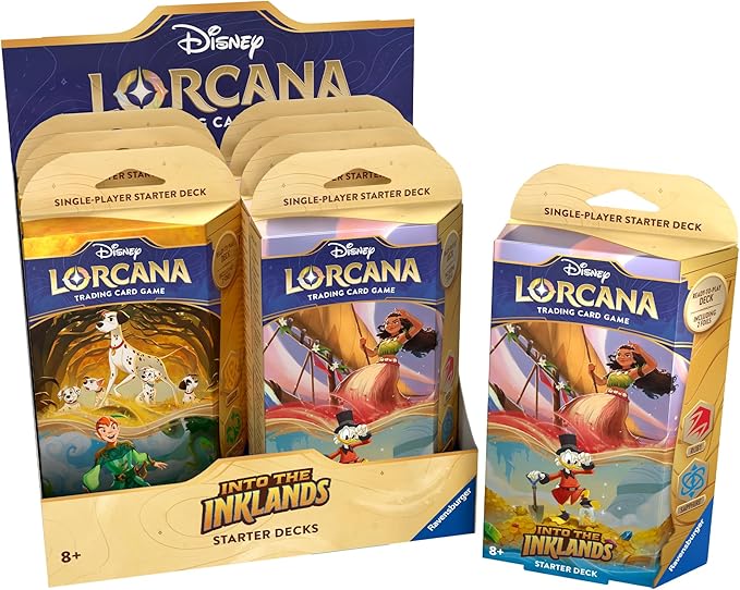 Lorcana: Set 3 - Into The Inklands Starter DISPLAY - INGLÉS