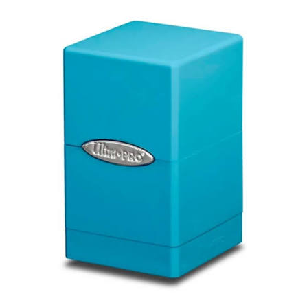 Ultra Pro: Classic Satin Tower Deck Box - Sky Blue