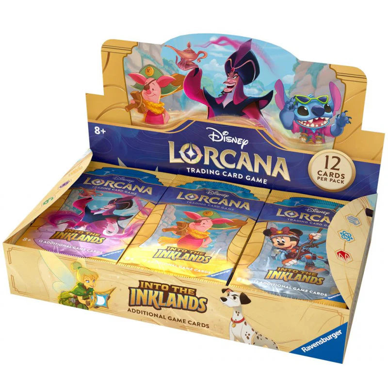 Lorcana: Set 3 – Into The Inklands Booster Display – Inglés