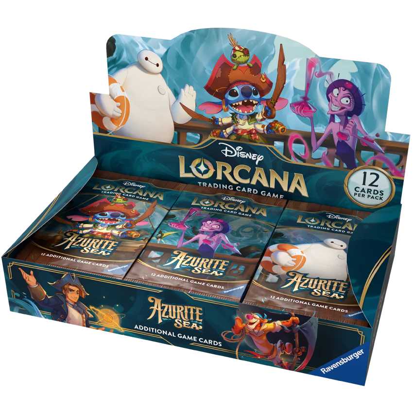 Lorcana: Set 6 - Azurite Sea Booster DISPLAY - INGLÉS 