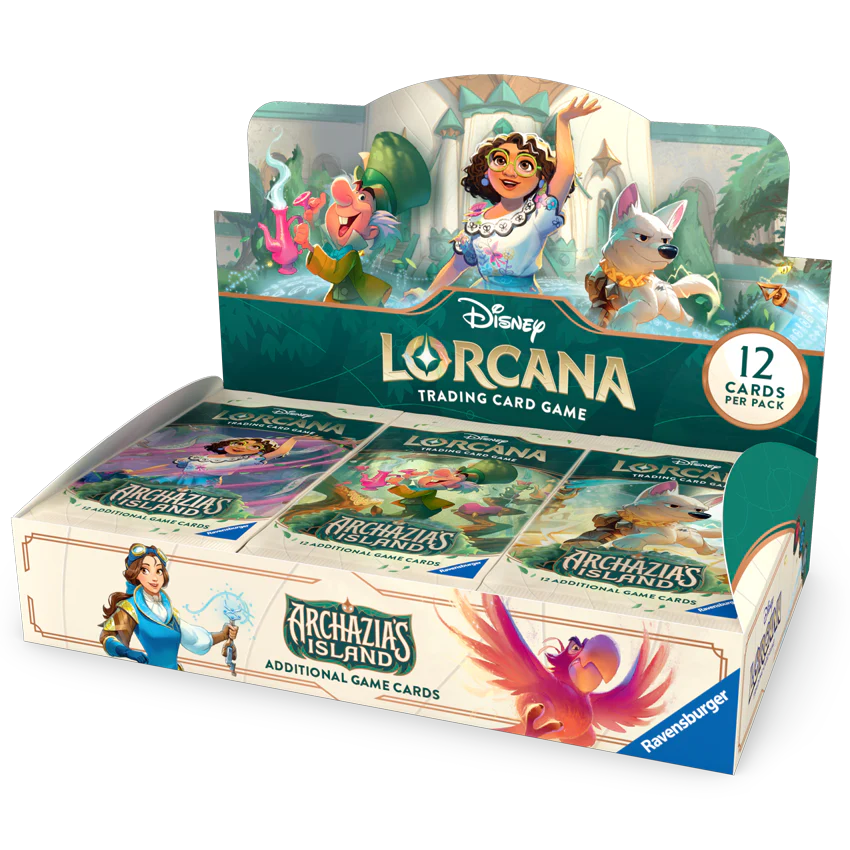 Lorcana: Set 7 - Archazia’s Island Booster DISPLAY - INGLÉS 