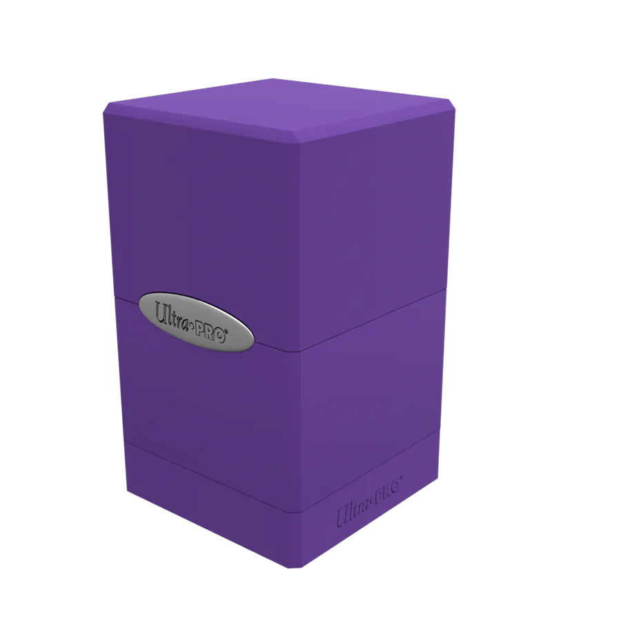 Ultra Pro: Classic Satin Tower Deck Box - Royal Purple