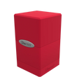 Ultra Pro: Classic Satin Tower Deck Box - Apple Red